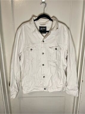 White Denim Truck Jacket - Men